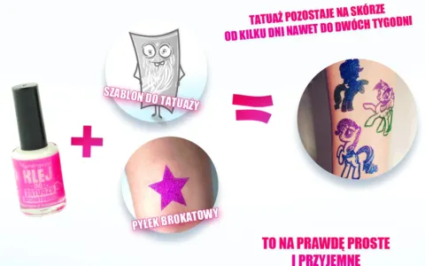 Klej do ciała i tatuaży brokatowych 15ml