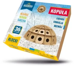Klocki konstrukcyjne tekturowe do samodzielnego złożenia KOPUŁA Cardblocks