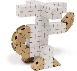 Klocki konstrukcyjne tekturowe do samodzielnego złożenia ZESTAW 1 Cardblocks