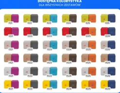 KLOCKI MAGNETYCZNE JollyHeap 12 szt. Montessori PIXI baby (kolory do wyboru)
