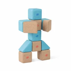KLOCKI MAGNETYCZNE JollyHeap 12 szt. Montessori PIXI baby (kolory do wyboru)