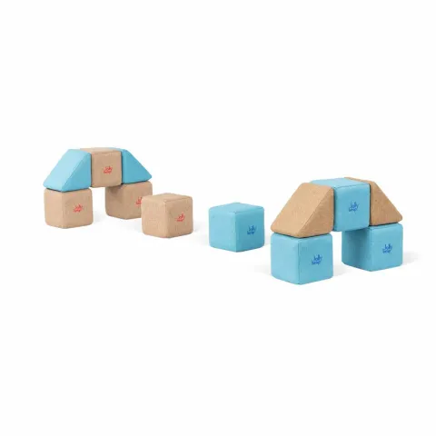 KLOCKI MAGNETYCZNE JollyHeap 12 szt. Montessori PIXI baby (kolory do wyboru)