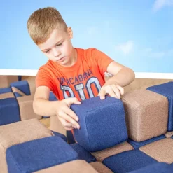 KLOCKI MAGNETYCZNE JollyHeap 24 szt. Montessori MINI (kolory do wyboru)