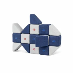KLOCKI MAGNETYCZNE JollyHeap 24 szt. Montessori MINI (kolory do wyboru)
