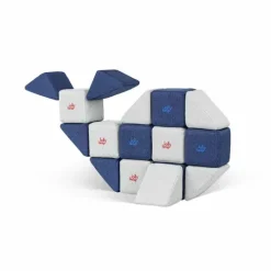 KLOCKI MAGNETYCZNE JollyHeap 24 szt. Montessori MINI (kolory do wyboru)