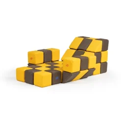 KLOCKI MAGNETYCZNE JollyHeap 50 szt. Montessori medium (kolory do wyboru)
