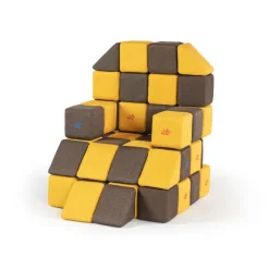 KLOCKI MAGNETYCZNE JollyHeap 50 szt. Montessori medium (kolory do wyboru)