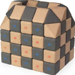 KLOCKI MAGNETYCZNE JollyHeap 50 szt. Montessori creative (kolory do wyboru)