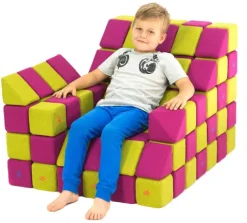 KLOCKI MAGNETYCZNE JollyHeap 50 szt. Montessori creative (kolory do wyboru)