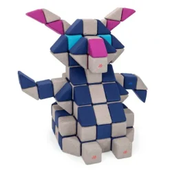 KLOCKI MAGNETYCZNE JollyHeap 50 szt. Montessori creative (kolory do wyboru)