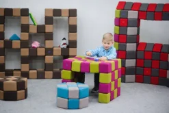 KLOCKI MAGNETYCZNE JollyHeap 50 szt. Montessori creative (kolory do wyboru)