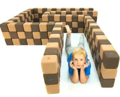 KLOCKI MAGNETYCZNE JollyHeap 50 szt. Montessori creative (kolory do wyboru)
