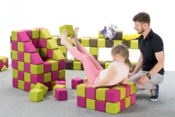 KLOCKI MAGNETYCZNE JollyHeap 50 szt. Montessori basic(kolory do wyboru)