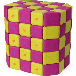 KLOCKI MAGNETYCZNE JollyHeap 50 szt. Montessori basic(kolory do wyboru)