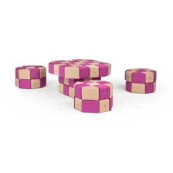 KLOCKI MAGNETYCZNE JollyHeap 50 szt. Montessori basic(kolory do wyboru)
