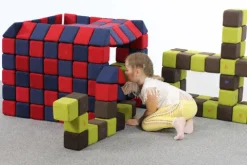 KLOCKI MAGNETYCZNE JollyHeap 50 szt. Montessori basic(kolory do wyboru)