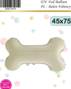 KOŚĆ balon foliowy 65 cm