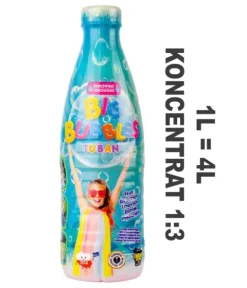 Koncentrat płynu do baniek mydlanych 1 litr = 4 l TUBAN