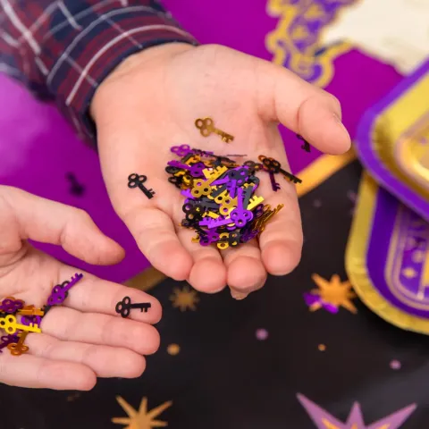 Konfetti klucze Andrzejki Wróżki Magia 15 g