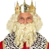 Korona króla złota z dużymi diamentami Guirca
