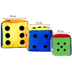 Kostka edukacyjna 20 cm - Kropki