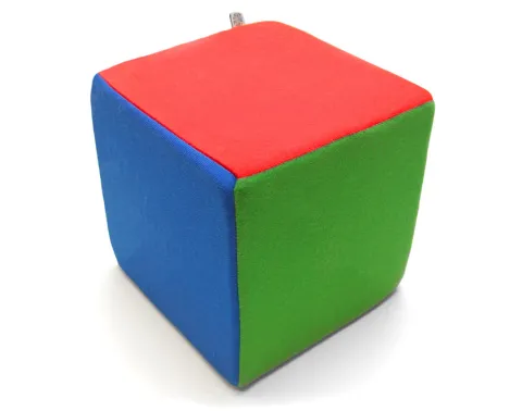 Kostka edukacyjna na rzepy 20 cm