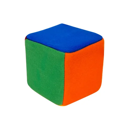 Kostka edukacyjna na rzepy 10 cm