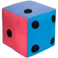 Kostka edukacyjna Pastelowa 20 cm Kropki