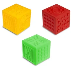 Kostka sensoryczna 8,5 x 8,5 cm kolory Tullo