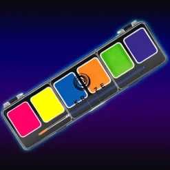 KrazeFX Paletka farb do malowania twarzy i ciała - Neon UV
