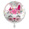 Królik Króliczek balon foliowy okrągły 18"
