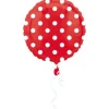 Kropki grochy okrągły balon foliowy Anagram 18''
