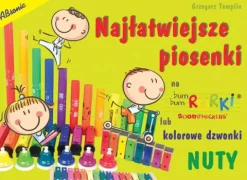 Książka NAJŁATWIEJSZE PIOSENKI - NUTY Bum bum rurki