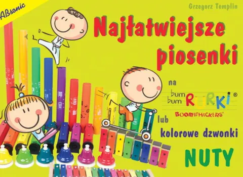 Książka NAJŁATWIEJSZE PIOSENKI - NUTY Bum bum rurki
