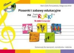 Książka z nutami + płyta CD Piosenki i zabawy edukacyjne.