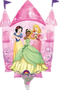 Księżniczki Princess zamek balon foliowy 33cm