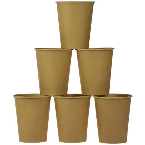 Kubeczki papierowe eco KRAFT 230 ml 6 szt.