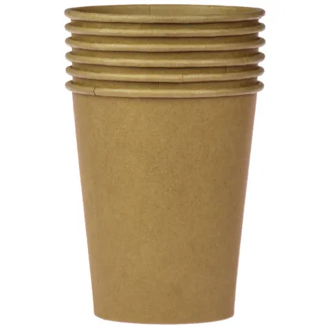 Kubeczki papierowe eco KRAFT 230 ml 6 szt.