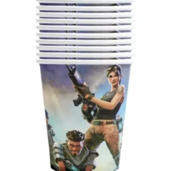Kubeczki papierowe FORTNITE 180 ml 10 szt.