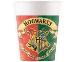 Kubeczki papierowe Harry Potter HOGWART 200 ml 8 szt.