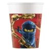Kubeczki papierowe Lego Ninjago 200ml 8 szt.