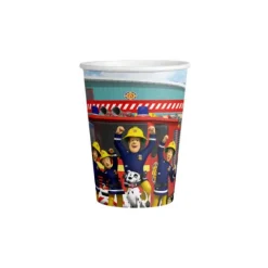 Kubeczki papierowe STRAŻAK SAM 250 ml 8 szt.