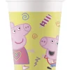 Kubeczki papierowe Świnka Peppa 200ml 8 szt.