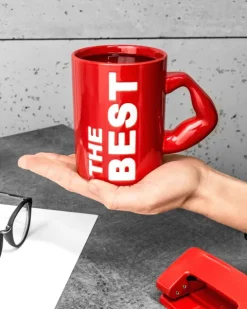 Kubek THE BEST - CZERWONY