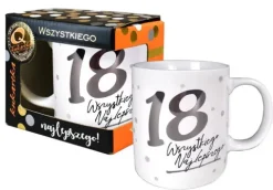 Kubek z nadrukiem 18 Urodziny 300 ml Osiemnastka