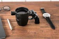 Kubek szeryfa - CZARNY PISTOLET
