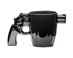 Kubek szeryfa - CZARNY PISTOLET