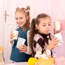 Kubki papierowe Kotki łapki 220 ml 6 szt.