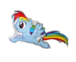 Kucyk Pony Rainbow Dash balon foliowy 24''