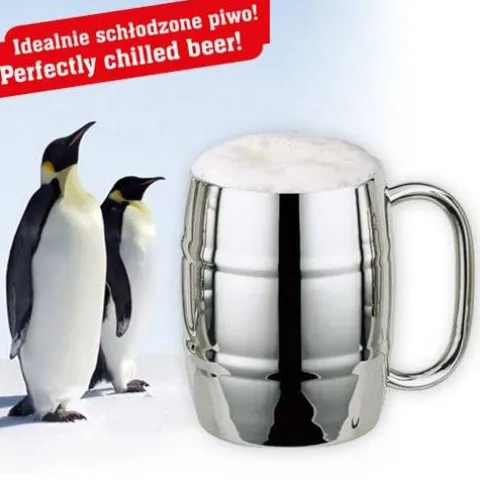 Kufel termiczny IRON CHILLER - beczułka